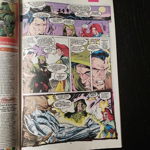 1992 Marvel Comics #286 The Uncanny X-Men Ungraded - Picture 9 of 11